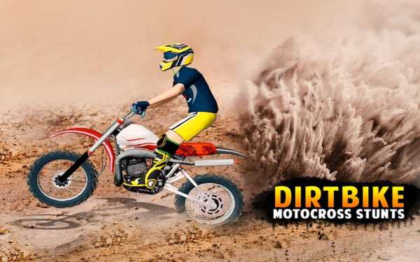 Dirt Bike Cop Race Free Flip Motocross Racing Game screenshot 1