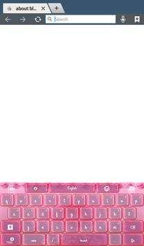 Pink Flower Keyboard скриншот 9