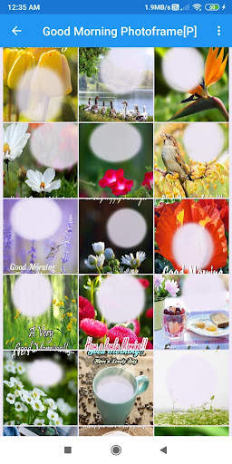 Good Morning Photo Frames screenshot 8