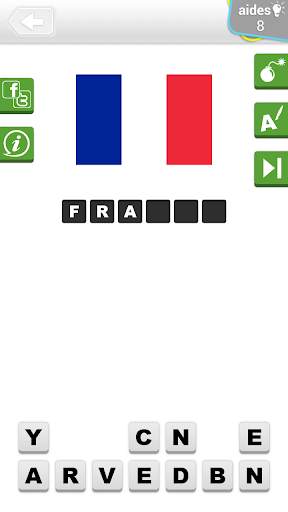 Drapeaux des pays du monde screenshot 4