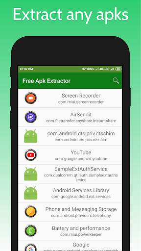 Free Apk Extractor screenshot 1