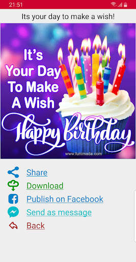 Happy birthday cards & GIF screenshot 4