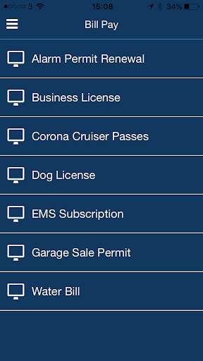 City of Corona App स्क्रीनशॉट 2