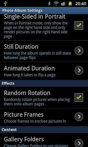 Photo Album Live Wallpaper screenshot 2