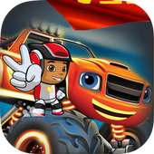 Blaze Transformers Monster Machines Games icon