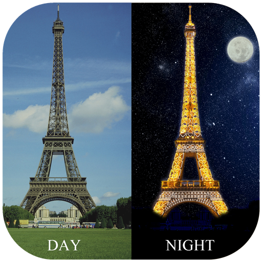 Auto change day &amp; night wallpaper icon