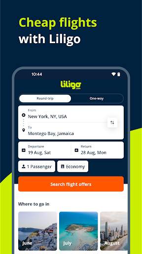 Liligo - Flight, Train & Car screenshot 2