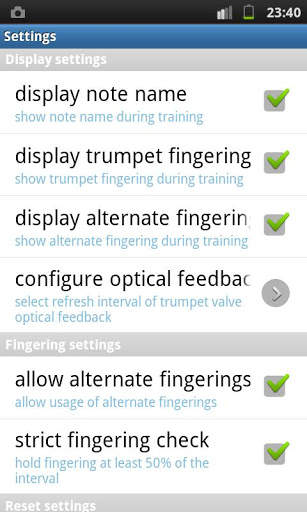 Trumpet Fingering Trainer Demo screenshot 7