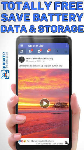 Quicker for Facebook Lite screenshot 3