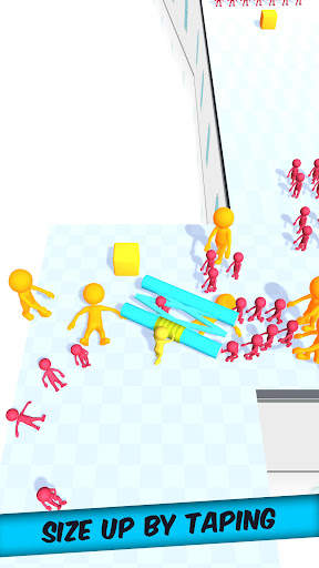 Push Away the Crazy Mob  - 3D Clashes Crowd screenshot 3