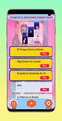 CLUB-57 & SOYLUNNA PIANO TILES screenshot 1