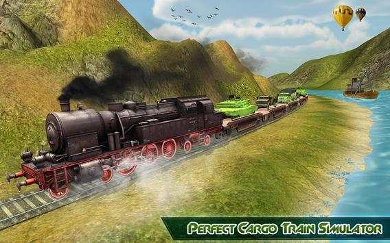 US Military Cargo Train Simulator: Railroad Game screenshot 6