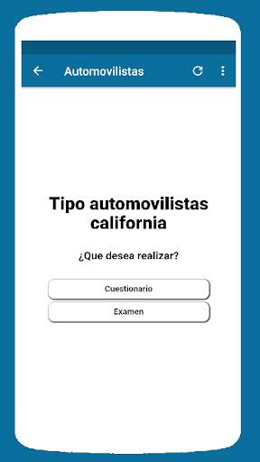 Examen de  conducir para CA en español gratis screenshot 1