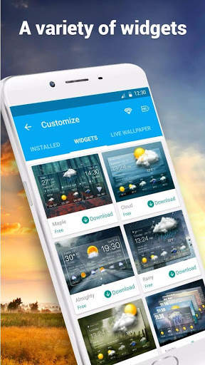 weather notification bar screenshot 6