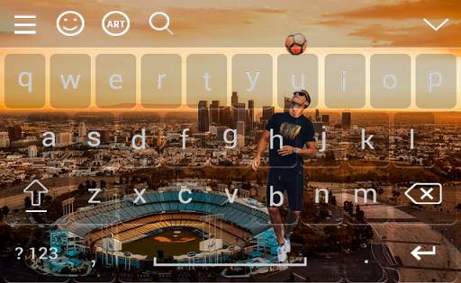 Cristiano Ronaldo 2019 Keyboard screenshot 3