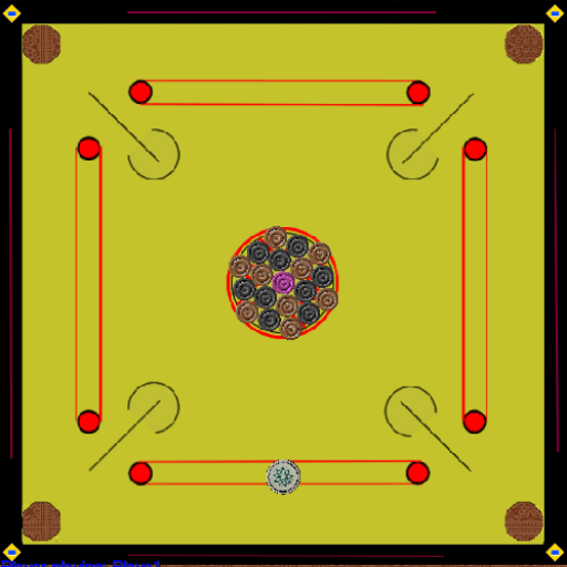 Carromboard game icon