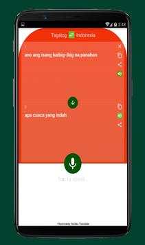 Tagalog Translate to Indonesian screenshot 2