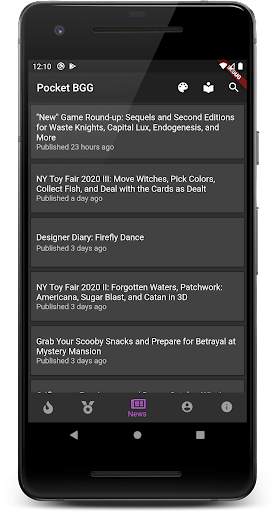 Pocket BGG screenshot 3