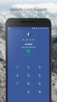 Fast for Facebook Lite - Secure Lock screenshot 3