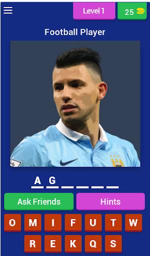 Guess  Football Player screenshot 1
