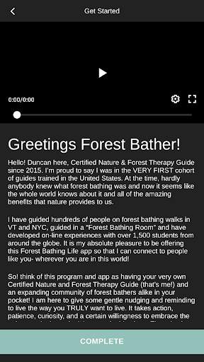 Forest Bathing Life screenshot 3