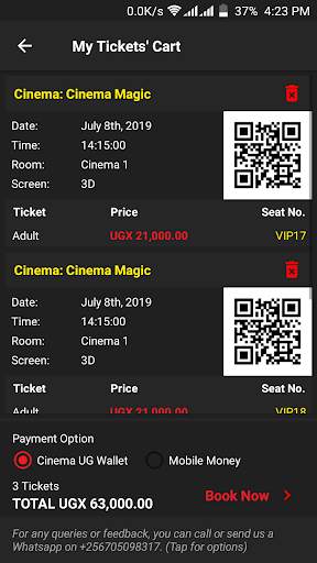 Cinema UG screenshot 5