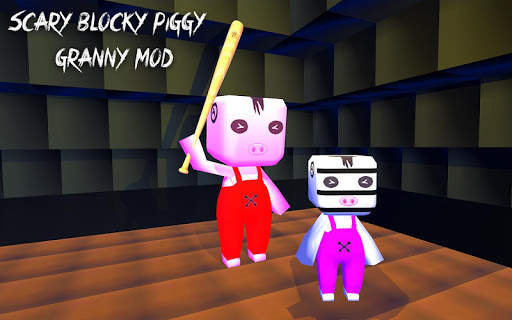 Scary Blocky Piggy Escape Mod screenshot 1