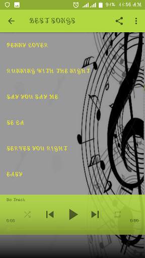 LIONEL RICHIE-SONGS & LYRICS screenshot 8