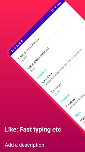 Capital Keyboard app screenshot 2