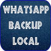 Whatsapp images, videos, audios, docs Backup Local 4