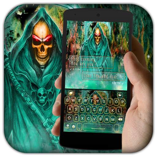 Devil Skull Death Keyboard Theme 1.0
