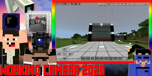 New Working Security Camera Mod For MCPE screenshot 4