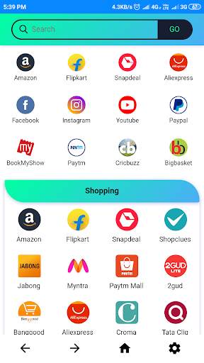 Ok Browser screenshot 2