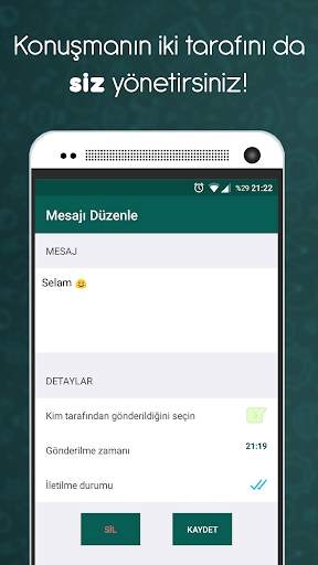 Fake Chat Maker - WhatsMessage screenshot 2