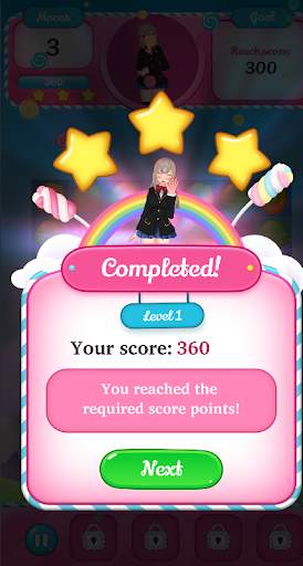 Beauty Candy Match 3 Puzzle screenshot 5