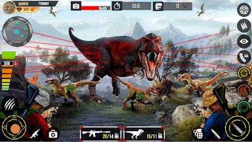 Real Dino Hunting Gun Games screenshot 3