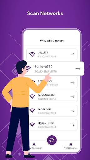 WiFi WPS Tester screenshot 1