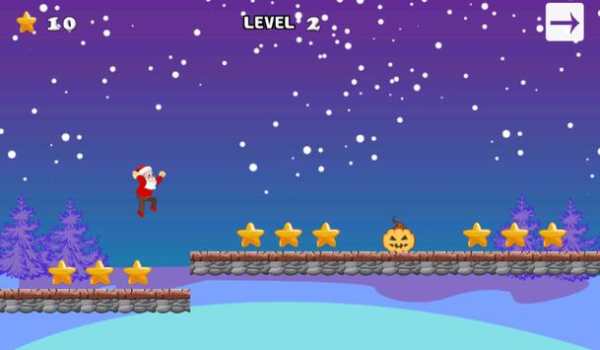 Santa Sky Run screenshot 4