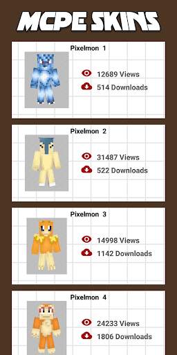 Skin Pixelmon For Minecraft screenshot 1