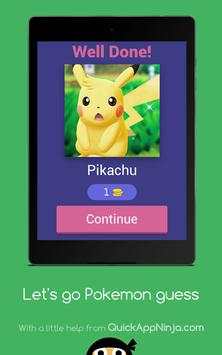 Let's go Pokemon guess screenshot 2