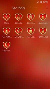 Valentine Theme screenshot 4