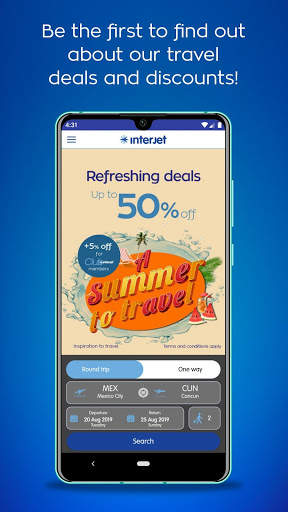 Interjet screenshot 1