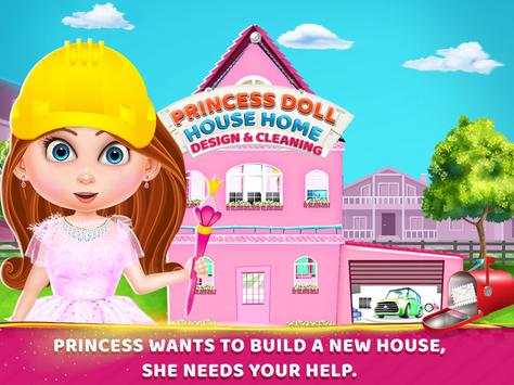 Princess Doll House Cleaning screenshot 1
