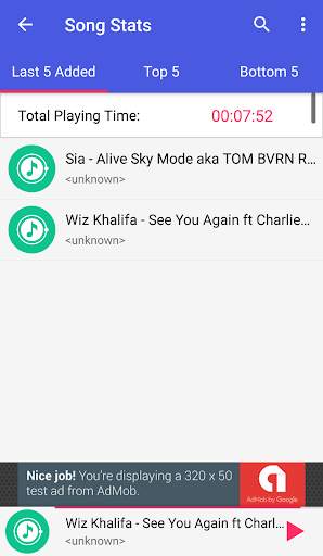 Sensor & Gesture Music Player screenshot 3