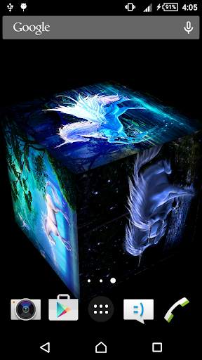 Unicorn Live Wallpaper screenshot 1