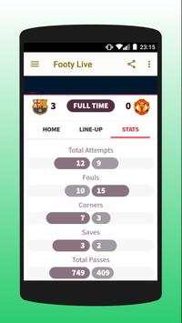 Footy - Live On Score screenshot 6
