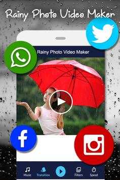 Rainy Video Maker - Rainy Photo Video Maker screenshot 5