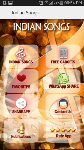 Indian Songs Free screenshot 1