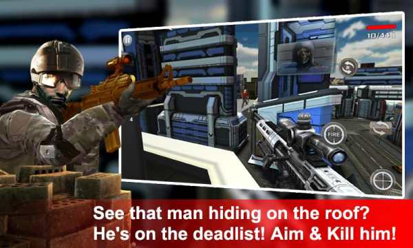 Sniper 3D:Deadlist screenshot 2