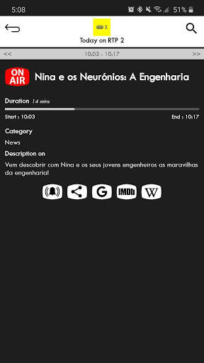 Portugal TV Guide 8 تصوير الشاشة
